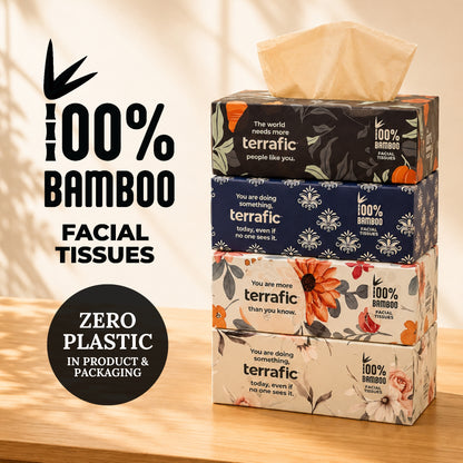 Bamboo Facial Tissues | Multi Designs