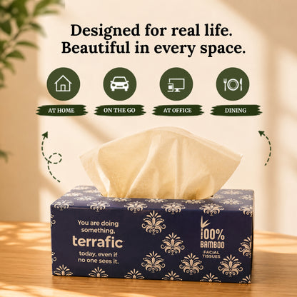 Bamboo Facial Tissues | Royal Batik